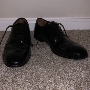 Johnston & Murphy Black Dress Shoes